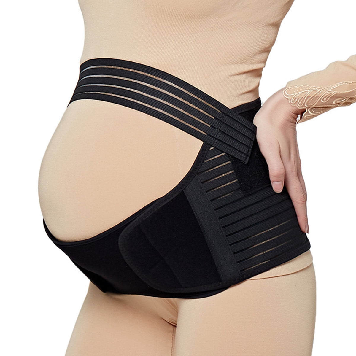 Tonus Elast Kira Maternity Belt with Corset Back Support for Sacroiliac (SI) Joint Pain, Medium/X-Large