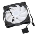 thumbnail image 4 of Ventilador de refrigeración de CPU LED frío brillante 12 cm 9 aspas alto volumen de aire silencioso a prueba de golpes disipador de calor del radiador de la caja para ANGGREK Otros, 4 of 8