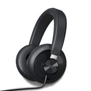 Philips Audio SHP6000/10 Wired Hi-Fi Stereo Over Ear Headphones Black, Semi-Open Acoustics, 40mm Drivers, Sound Isolation, Full Cushioned Headband