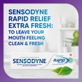 thumbnail image 6 of Sensodyne Rapid Relief Sensitive Toothpaste, Extra Fresh, 3.4 Oz, 3 Pack, 6 of 13