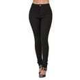 thumbnail image 2 of WTXUE High Waisted-Rise Colored Jeans Stretchy Pants for Women Black, 2 of 7