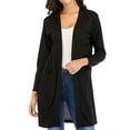 thumbnail image 5 of Tinglu Spring Lightweight Outwear Women Cardigans Casual Long Shawl Collar Open Cardigan Tops, 5 of 7