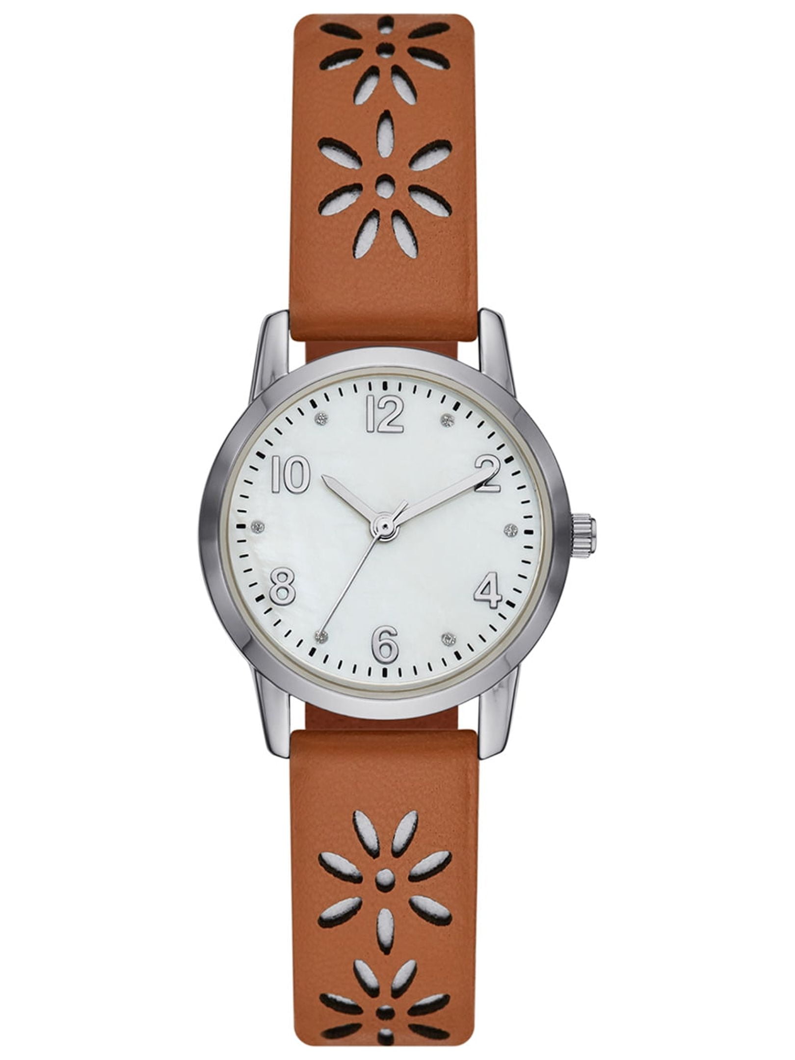 Noblag Women\'s Watches Brown Leather 36mm Timeless Brown Leather Gold Watch – Mockberg main image 3