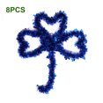 thumbnail image 4 of TINSEL GARANDO Guirnalda de traje de troquel Decoraciones de lámina metálicas Colgando del techo para las bodas de la Navidad Uso al aire libre y interior 2mBlue 8 piezas kenally HA012699-05, 4 of 7