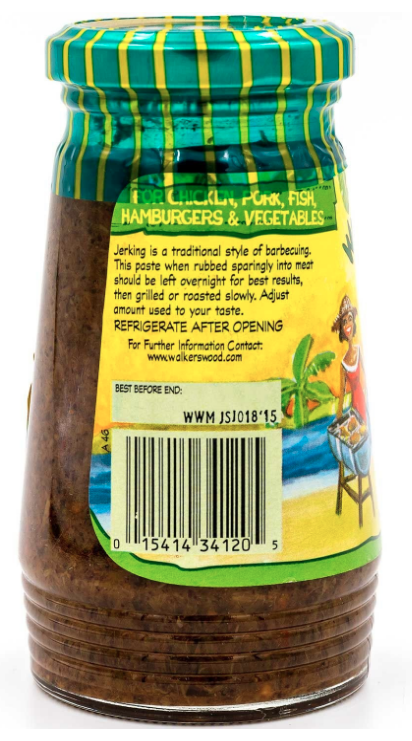 Walkerswood Jamaican Jerk Seasoning Mild, 10oz, Traditional Spicy