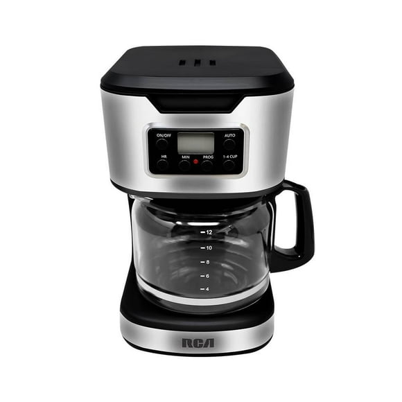 Cafetera Digital RCA Capacidad 12 Tazas Programable