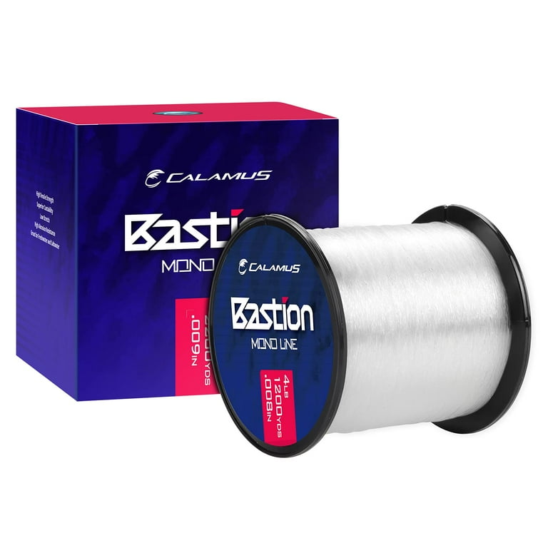 Calamus Bastion Monofilament Fishing Line - Strong Abrasion