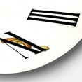thumbnail image 3 of Designart 1 in Quartz Farmhouse Wall Clock, 3 of 5
