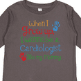thumbnail image 4 of Inktastic Cardiologist Like Mommy Boys or Girls Long Sleeve Toddler T-Shirt, 4 of 5