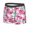 thumbnail image 2 of Naloa Flamingo Print Mens Underwear - Boxers for Men, Classic Briefs for Men, 2 of 9
