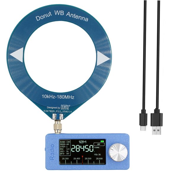Pocket Mini Radio Portable Si4732 0.5-108MHz LSB USB AM FM (Styleh)