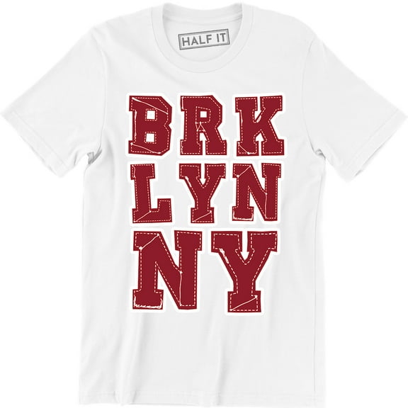 Brooklyn NY -New York City BK NYC Pride Classic Varsity Script Mens T-Shirt