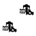 thumbnail image 3 of VONKY Full Potential Of RC Car Steering Cup For ECX 1/12 Rc RGT 136100 black 2Set, 3 of 6