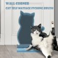 thumbnail image 4 of Cepillo de automasaje para gatos, juguete de aseo con hierba gatera, esquina de pared, peluquero para gatos, peine para eliminar el pelo de la caspa, cepillo para picazón de gato, masaje rosa oso de fresa Electrónica, 4 of 5
