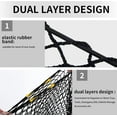 thumbnail image 5 of Cargo Net, Elastic Trunk Organizer For Car, SUV, Vehicle, Heavy Duty Stretchable Nylon Storage Net Mesh, Convenient And Practical Adjustable Hook Design (90.2 X 40.9 Cm), 5 of 5