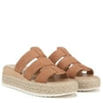 thumbnail image 2 of Dr. Scholl's Shoes Womens Electric Espadrille Sandal Chip Brown Microfiber 9M, 2 of 9