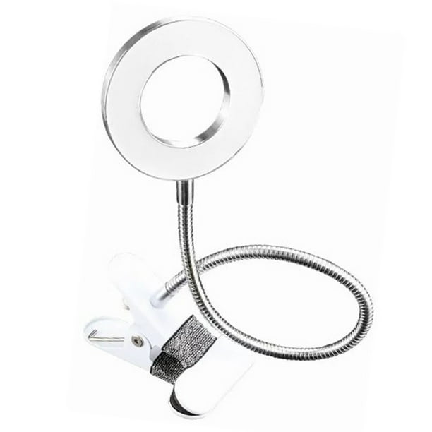 Lámpara USB para pestañas, lámpara LED para tatuaje USB, luz para tatuaje con clip, lámpara LED para tatuaje USB, uso conveniente