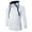White, variant on Fesfesfes Men Fall Hoodie Sweatshirt Solid Color Slim Jacket Sweater Casual Outerwear Under $10