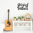 thumbnail image 3 of Good Vibes - Beautiful Solid Steel Home Decor Decorative Accent Metal Wall Art Sign, 3 of 3