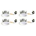 thumbnail image 1 of Elitco Éclairage R40930KRF-4PK 4 in. Rétrofit LED Garnitures Encastrées 3000K - Pack de 4, 1 of 1