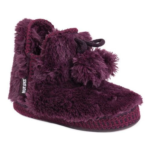 women's muk luks amira bootie slippers