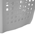 thumbnail image 3 of Sterilite Ultra™ 70.5L Easy Carry Hamper - Soft Silver, 3 of 6