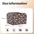 thumbnail image 5 of Haiem Guitar Skull record Print Toaster Covers 4 Slice Wide Slot,Bread Dust Cover & Fingerprint Protection,Bread Machine Cover,Appliance Covers, 5 of 7
