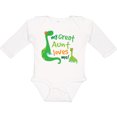 thumbnail image 3 of Inktastic My Great Aunt Loves Me Boys Long Sleeve Baby Bodysuit, 3 of 5