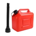 thumbnail image 2 of Tanque de Combustible para AutomóVil de 5 L, Contenedor de Gasolina de PláStico de Repuesto, Portador de Combustible AntiestáTico con TuberíA para AutomóVil, 2 of 5