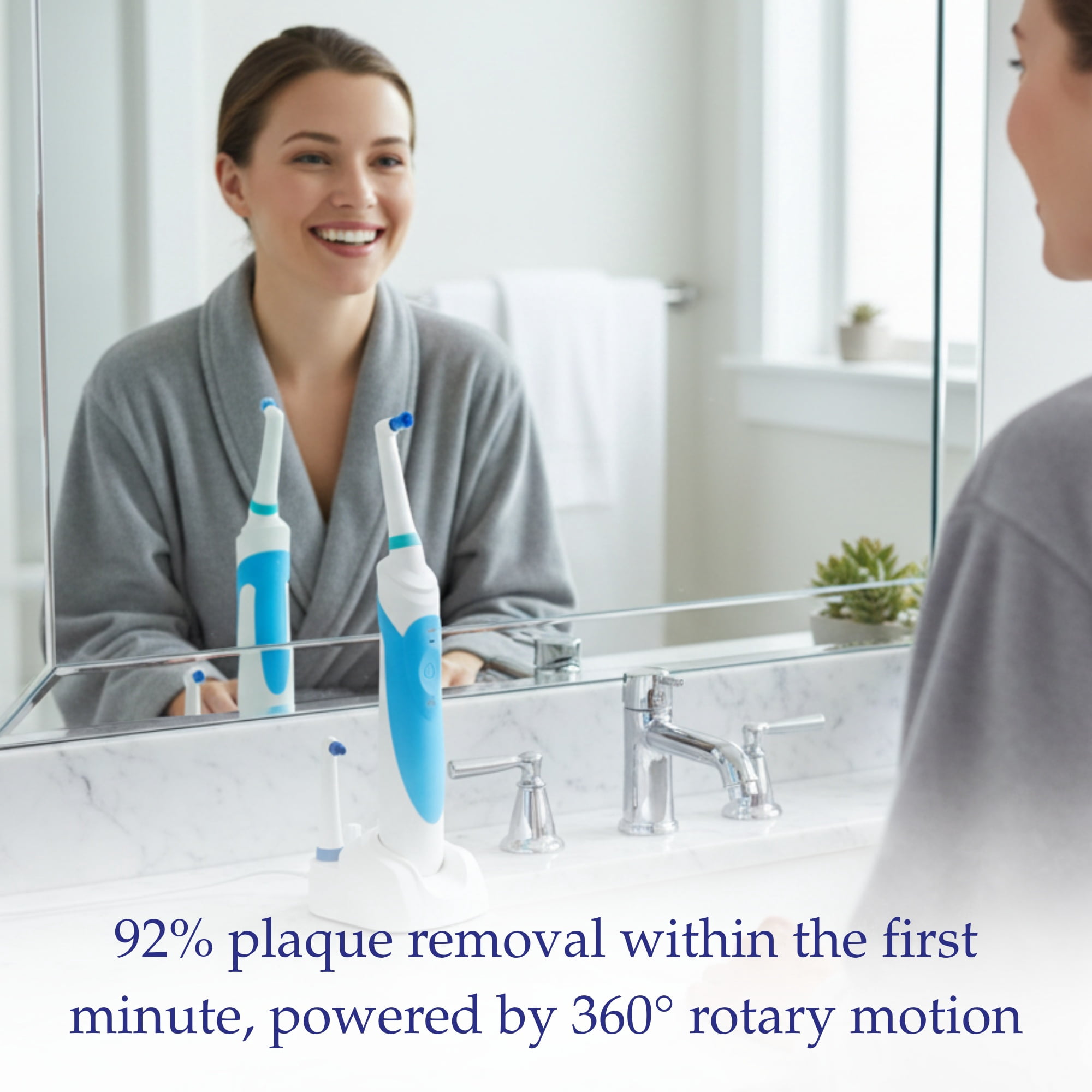Rotadent ProCare Professional Electric Rotary Toothbrush Includes 1 Year Warranty