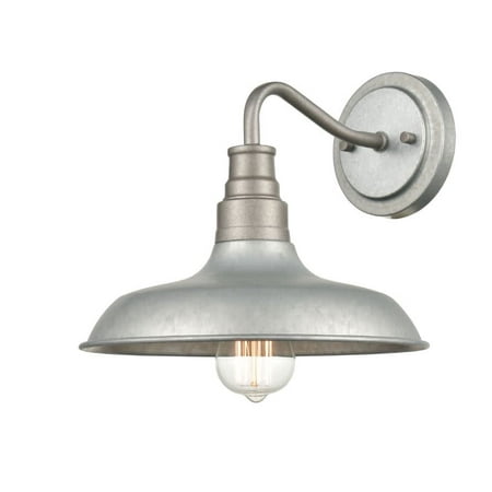 

Millennium Lighting 1 Light Metal Outdoor Wall Bracket in Galvanized Gray