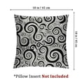 thumbnail image 4 of Emvency Throw Pillow Covers Orange Spring Paint Colorful Red Blue Yellow Band Watercolor with Spots and Streaks Purple Abstract Polyester  Square Hidden Zipper Decorative Pillowcase, 4 of 7