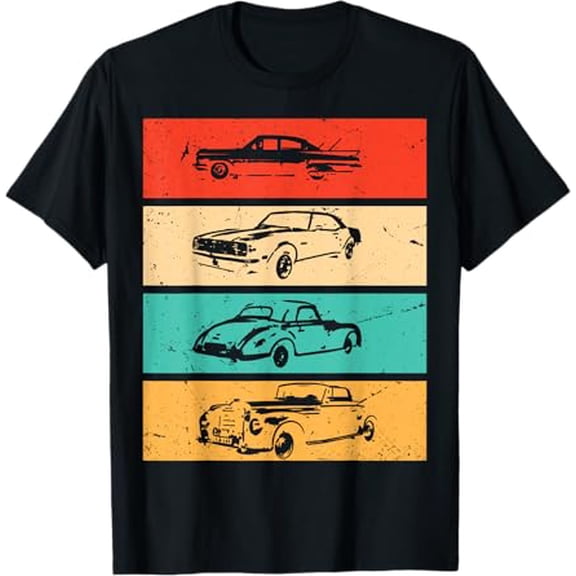 Vintage Cars - 80s & 90s Graphic Retro T-Shirt