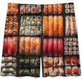 thumbnail image 4 of NICKSUN Shorts de Pyjama Amusants pour Hommes, Bas de Pyjama Doux avec Poches, Sushi Slash, TG, 4 of 6