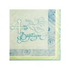 Blue Faithful Dove Baptism Lunch Napkins, 24 Count