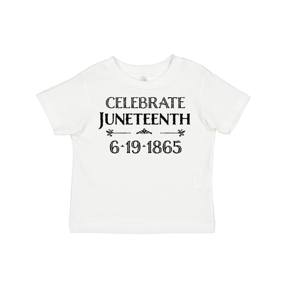 Inktastic Celebrate Juneteenth Boys or Girls Toddler T-Shirt
