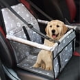 thumbnail image 3 of Bolsa de hamaca plegable portátil para perro Yuyangstore Cinturón de Seguridad Impresión de gris, 3 of 7