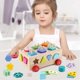 thumbnail image 3 of Juguetes de más de 18 meses, niños pequeños que aprenden formas, clasificación de bloques de madera, niños y niñas, clasificación y apilamiento de juguetes de madera, regalos para niños de 2 a 4 años JAMW Sencillez, 3 of 4
