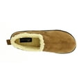 thumbnail image 5 of Gold Toe Men's Norman Memory Foam Slippers, Warm Sherpa Fleece Lined House Shoes, Casual Slip On Loafers, 5 of 8