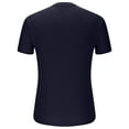 thumbnail image 3 of Ashirexll Mens T-shirts, Big and Tall Shirts for Men, Fashion Standing Collar V-neck T-shirt with Elastic Breathable and Fashion Short Sleeve, 3 of 5