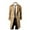 Khaki, variant on XFLWAM Mens Trench Coat Slim Fit Double Breasted Long Jacket Notched Lapel Fall Winter Windproof Coat Overcoat Black XL
