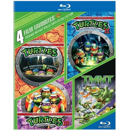 4 Film Favorites: Teenage Mutant Ninja Turtles Collection (Blu-ray)