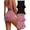 2Black+2Rose, variant on GAI YI Plus size Women's Briefs Coverage Underwear Jacquard Ladies Panties for Women Women's High-Waist Light Tummy Control Girdle Panties 2Black 2Skin 3XL