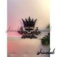thumbnail image 2 of Shinelab Skull Tattoo Machine LED Wall Art, Custom Tattoo Shop Metal Sign Home Decor 10173, 2 of 3