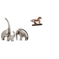 thumbnail image 1 of Estatua de , figuras de de cerámica, escultura de resina, decoración de animales, coleccionables en miniatura realistas, adecuados pa, 1 of 8