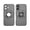 Black, variant on ELEHOLD Magnetic Case for iPhone 16, Foldable Kickstand Bracket Work with Magnetic Car Mount Lens Film Protection Slim Shockproof Case for iPhone 16, Black