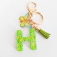 thumbnail image 2 of TNOBHG Keychain Pendant Gift Ideas 2pcs Letter Keychains Green Butterfly Pendant Keychain Set Exquisite Relief Alphabet Keychain Pendant for Best Friend Mom, 2 of 8