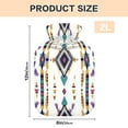 thumbnail image 3 of 2L Hot Water Bottle with Soft Velvet Cover PVC Hot Water Bag for Pain Relief Long-Lasting Warmth Artistic Stripes Pattern, 3 of 8