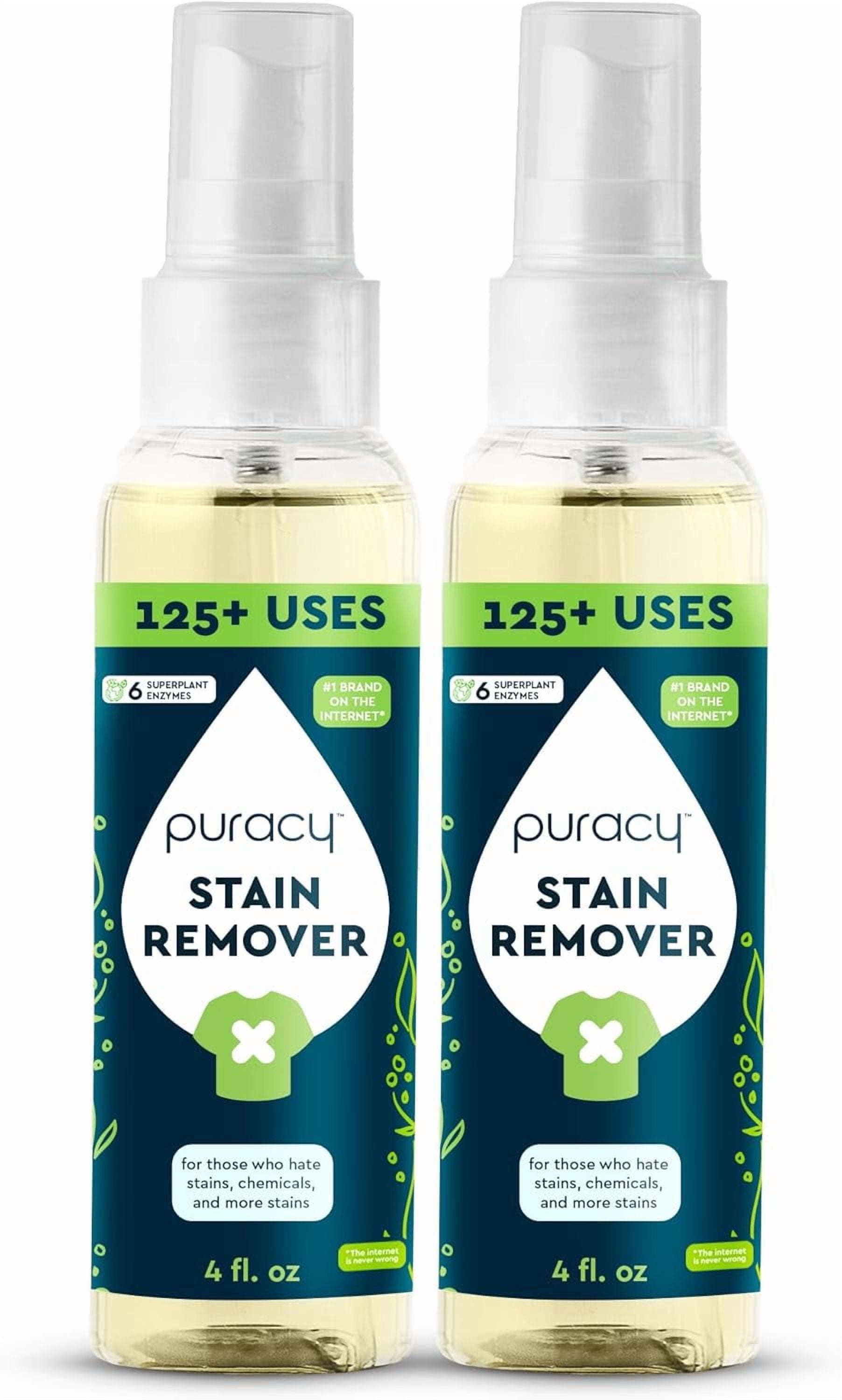 Puracy Natural Baby Laundry Stain Remover Enzyme Odor Eliminator