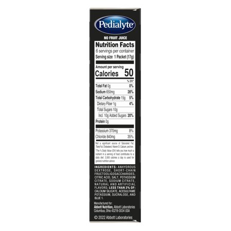 PEDIALYTE ADVANCEDCARE PLUS ELECTROLYTE POWDER, BERRY FROST, 36 POWDER PACKETS